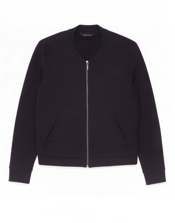 Giacca da tuta da donna Marks & Spencer UK 10 Small Poliestere blu navy