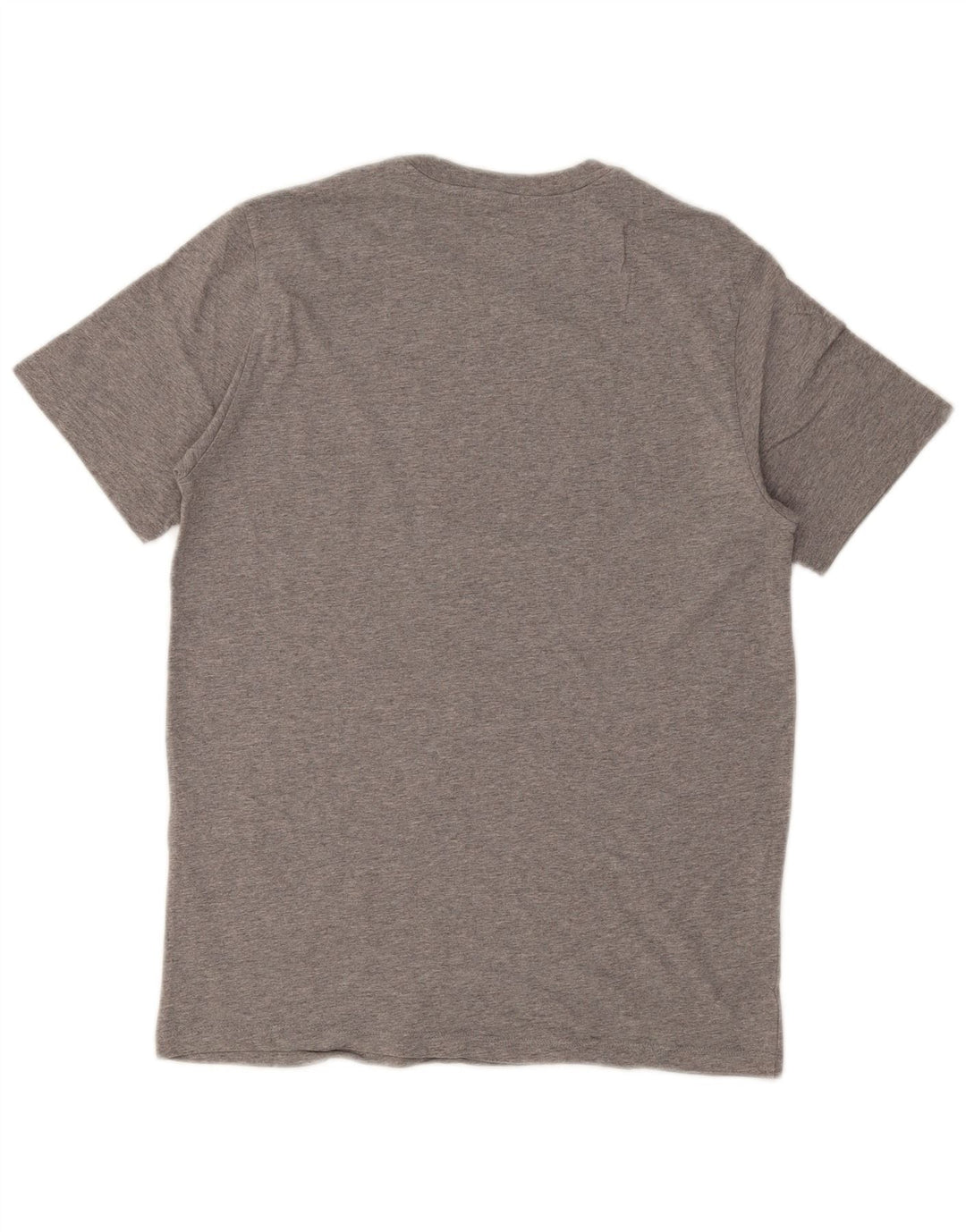 LEVI'S Herre grafisk T-shirt top mellemgrå flækket bomuld