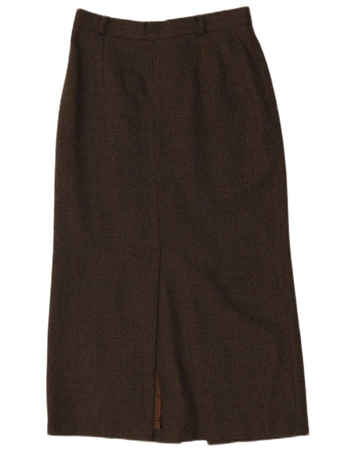 Женская макси-юбка Endora UK 14 Medium W30 Коричневая шерсть