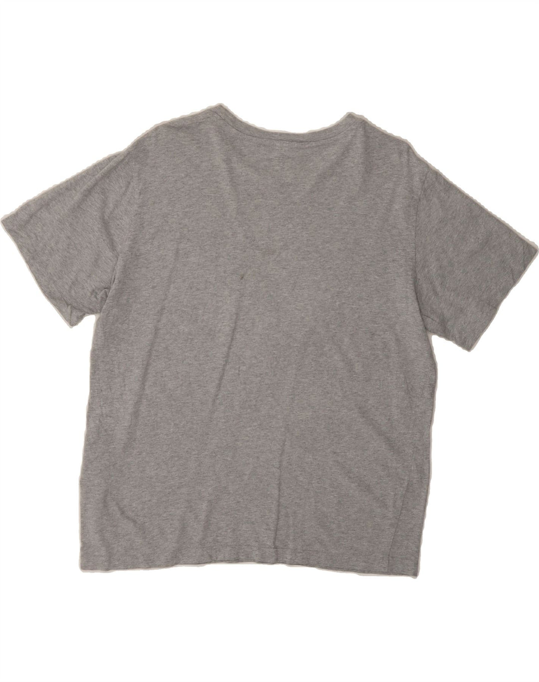 LEVI'S Womens Graphic T-Shirt Top UK 14 Medium Grey Cotton Vintage Levi's and Second-Hand Levi's from Messina Hembry 
