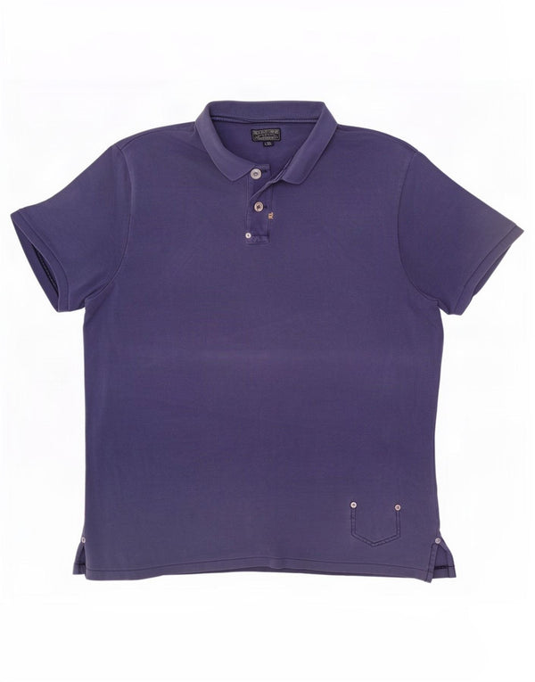 Ralph Lauren Mens Polo Shirt 2XL Navy Blue Cotton