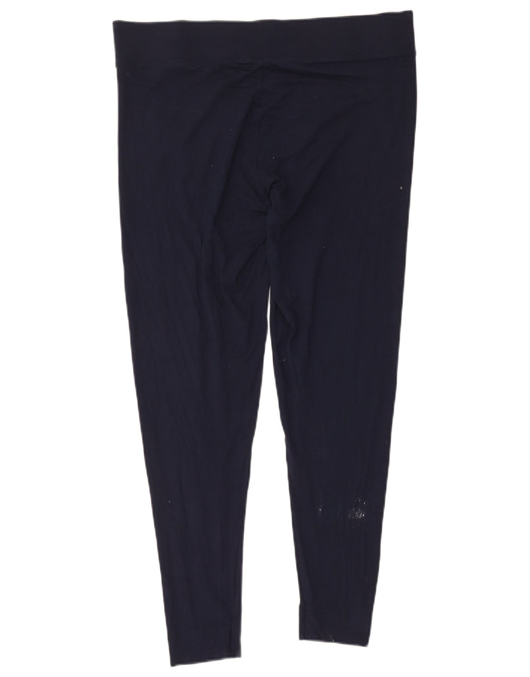 Marks & Spencer Womens Leggings UK 18 XL Navy Blue Viscose