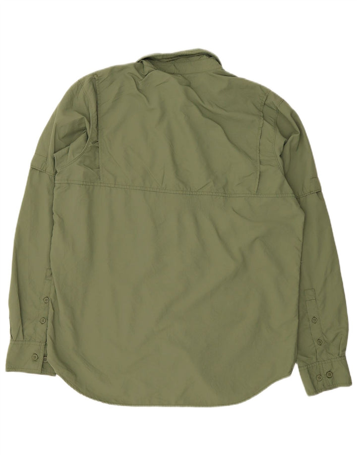 Columbia Mens Omni-Shade Shirt Medium Khaki