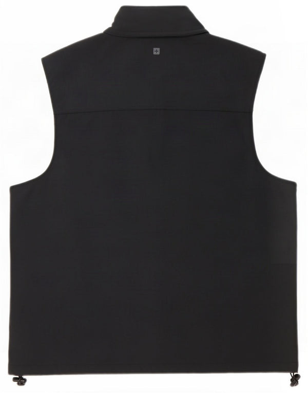 Mountain Warehouse Mens Utility Gilet UK 44 2XL Black Polyester