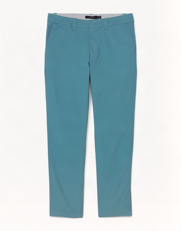 Polo Ralph Lauren Womens Slim Fit Chino Trousers US 6 Medium W30 L28 Blue