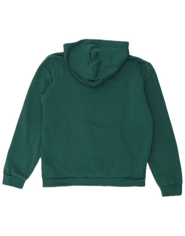Felpa con cappuccio grafica da ragazzo Puma 15-16 anni in cotone verde