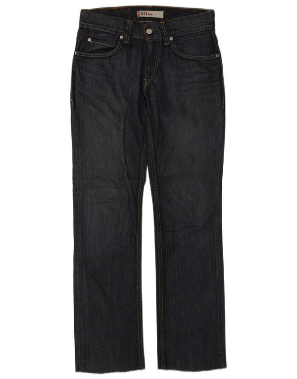 Jeans Levi's 511 Slim da donna W30 L30 in cotone blu navy