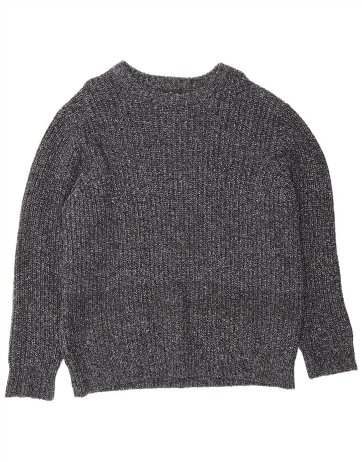 Marks & Spencer Mens Blue Harbour Boat Neck Jumper Sweater Large Navy Blue