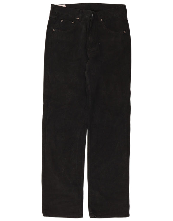 Pantaloni casual dritti da uomo Rifle W34 L33 in cotone nero