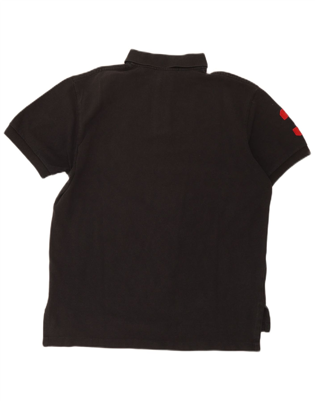 Polo Ralph Lauren Mens Graphic Shirt Medium Black Cotton