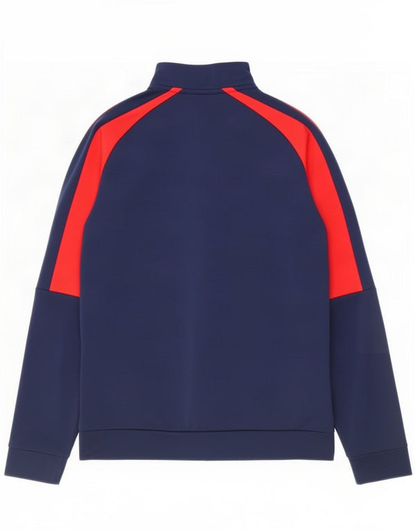 Puma Jungen Grafik-Trainingsoberteil, Jacke, 13–14 Jahre, Marineblau, Farbblock