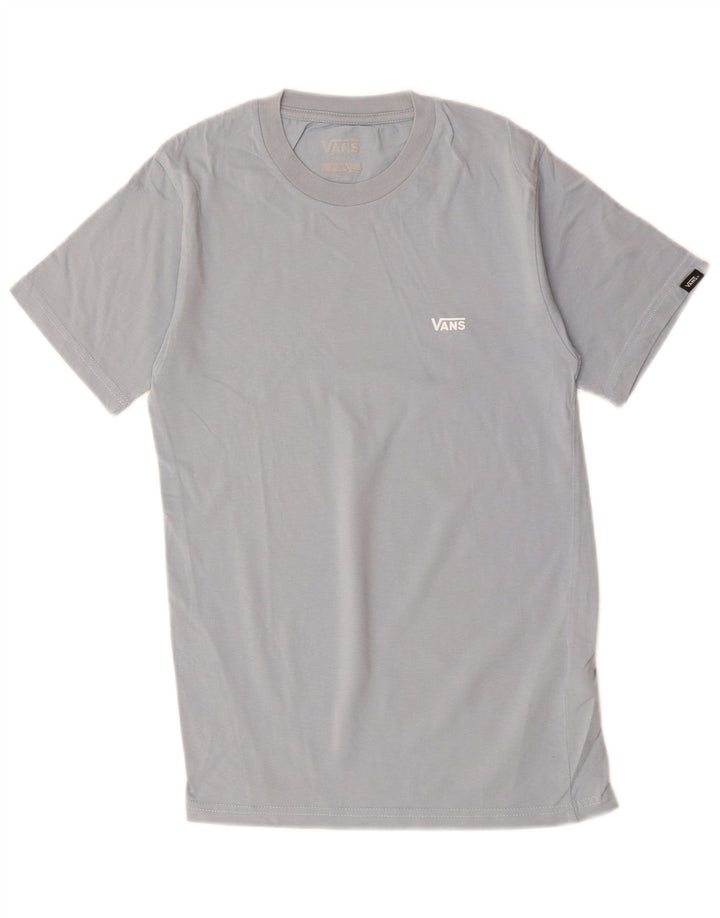 Maglietta da uomo VANS Top XS in cotone blu
