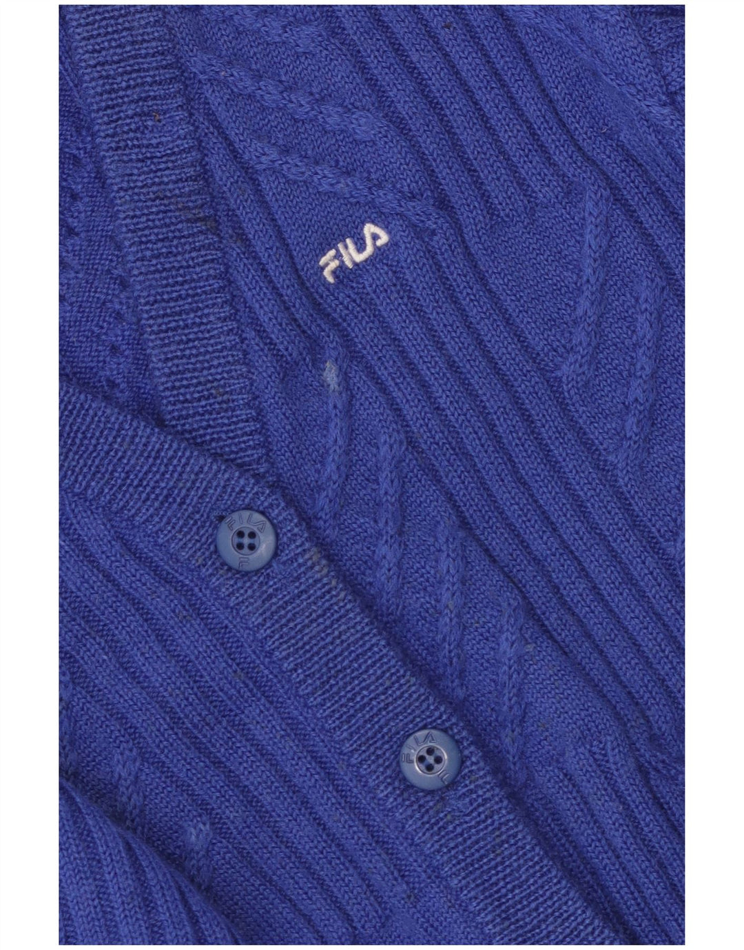 Maglione Cardigan Donna Fila IT 44 Blu Medio