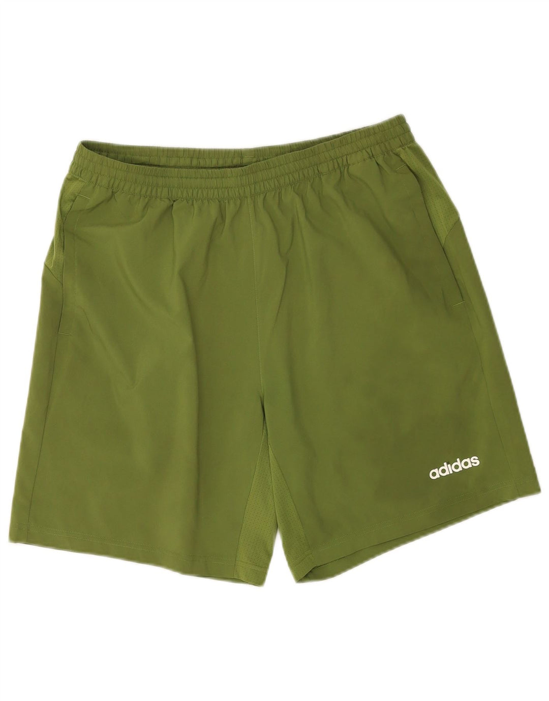 Adidas Mens Climacool Sport Shorts Large Green Polyester