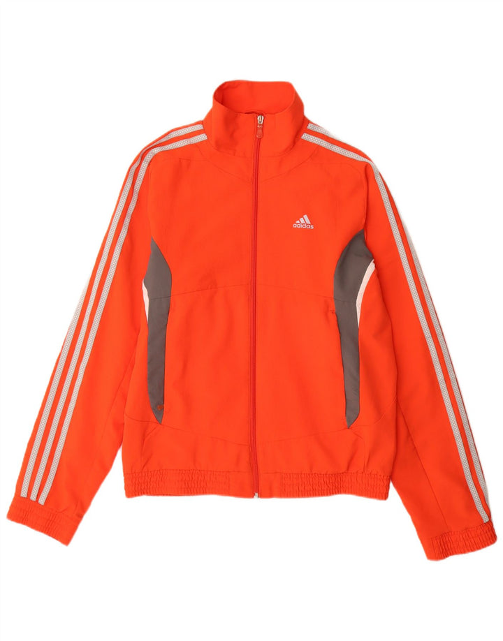 Giacca da ginnastica da uomo Adidas Small Orange Colourblock