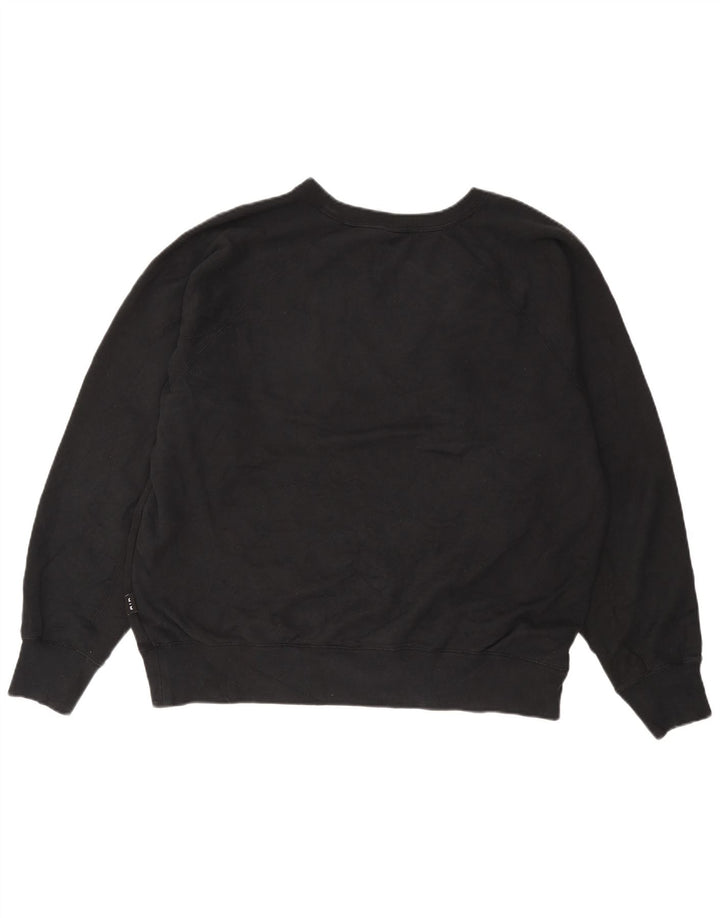 Felpa grafica da uomo Nike Felpa XL in cotone nero