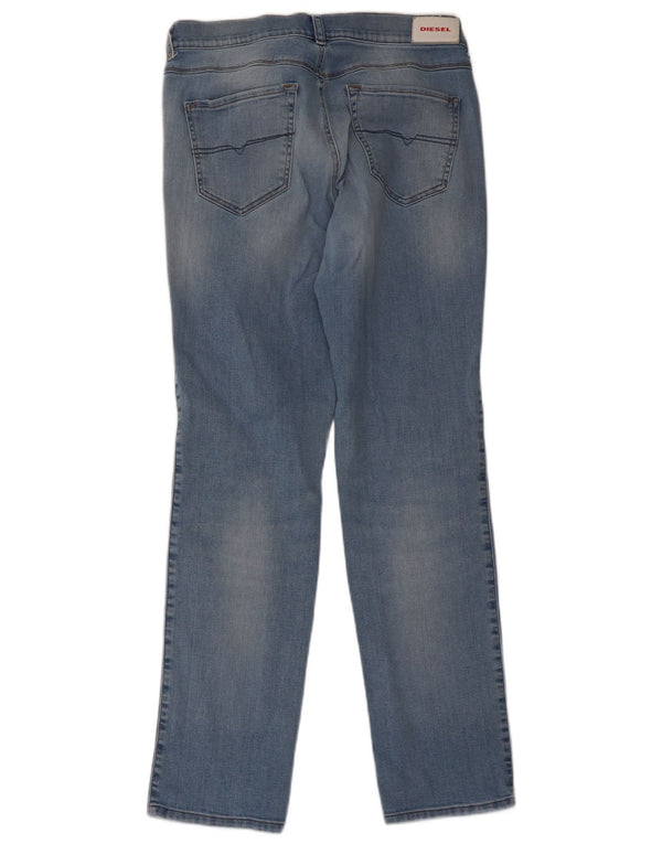 Diesel Mens Sandy Regular Slim Straight Jeans W30 L32 Plavi pamuk