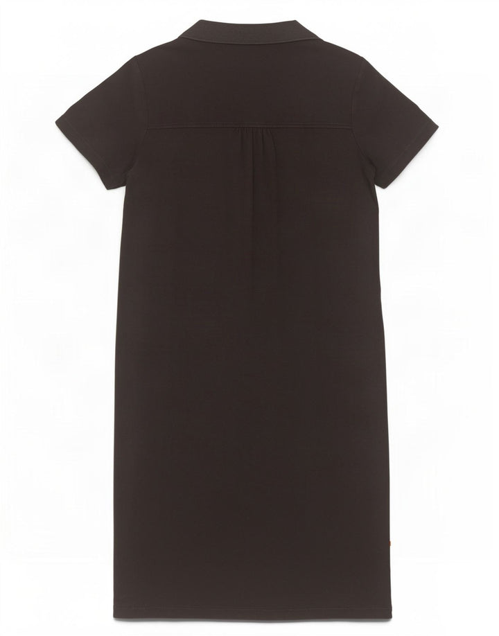 Hugo Boss Womens Polo Dress UK 14 Medium Black