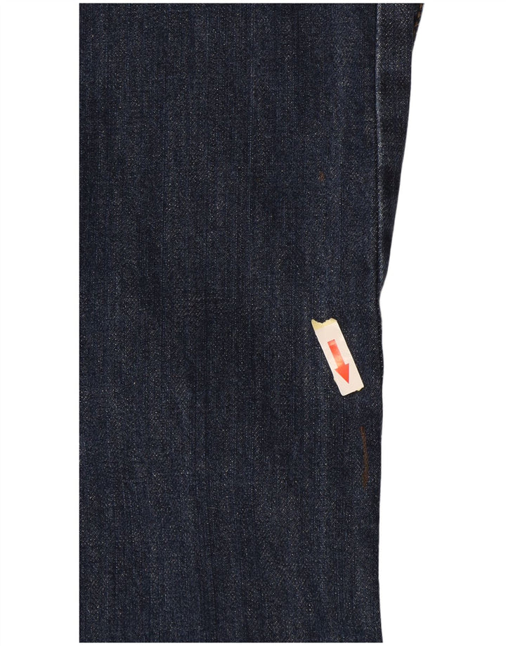 Fat Face Mens Straight Jeans W34 L30 Navy Blue Cotton