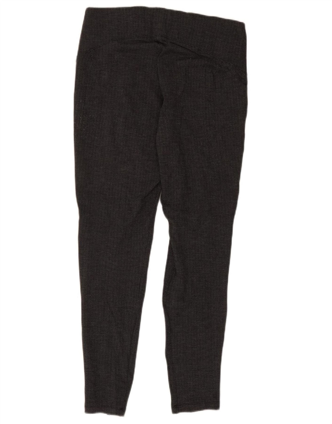 Marks & Spencer Womens Leggings UK 14 Large Black Herringbone Viscose