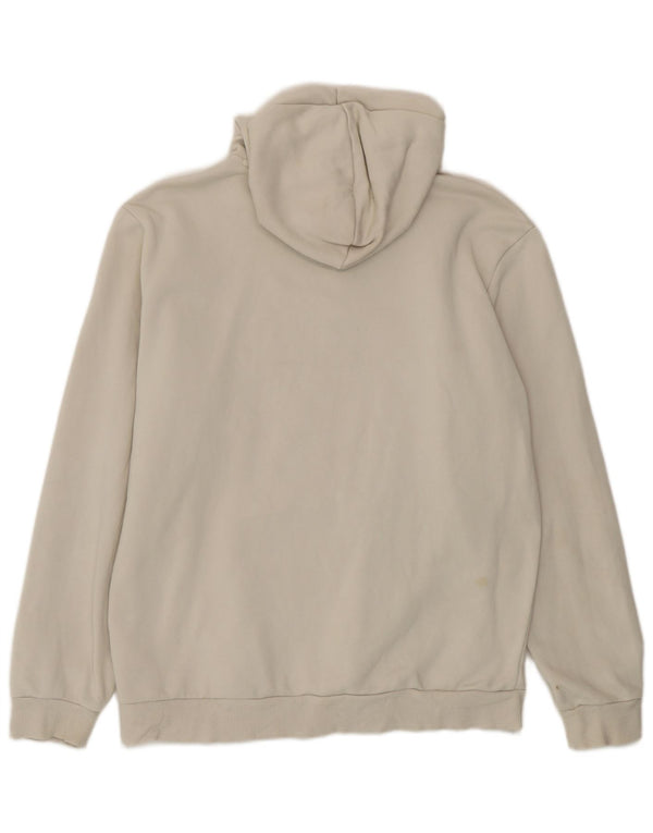 Puma Mens Graphic kapucnis pulóver közepes bézs pamut