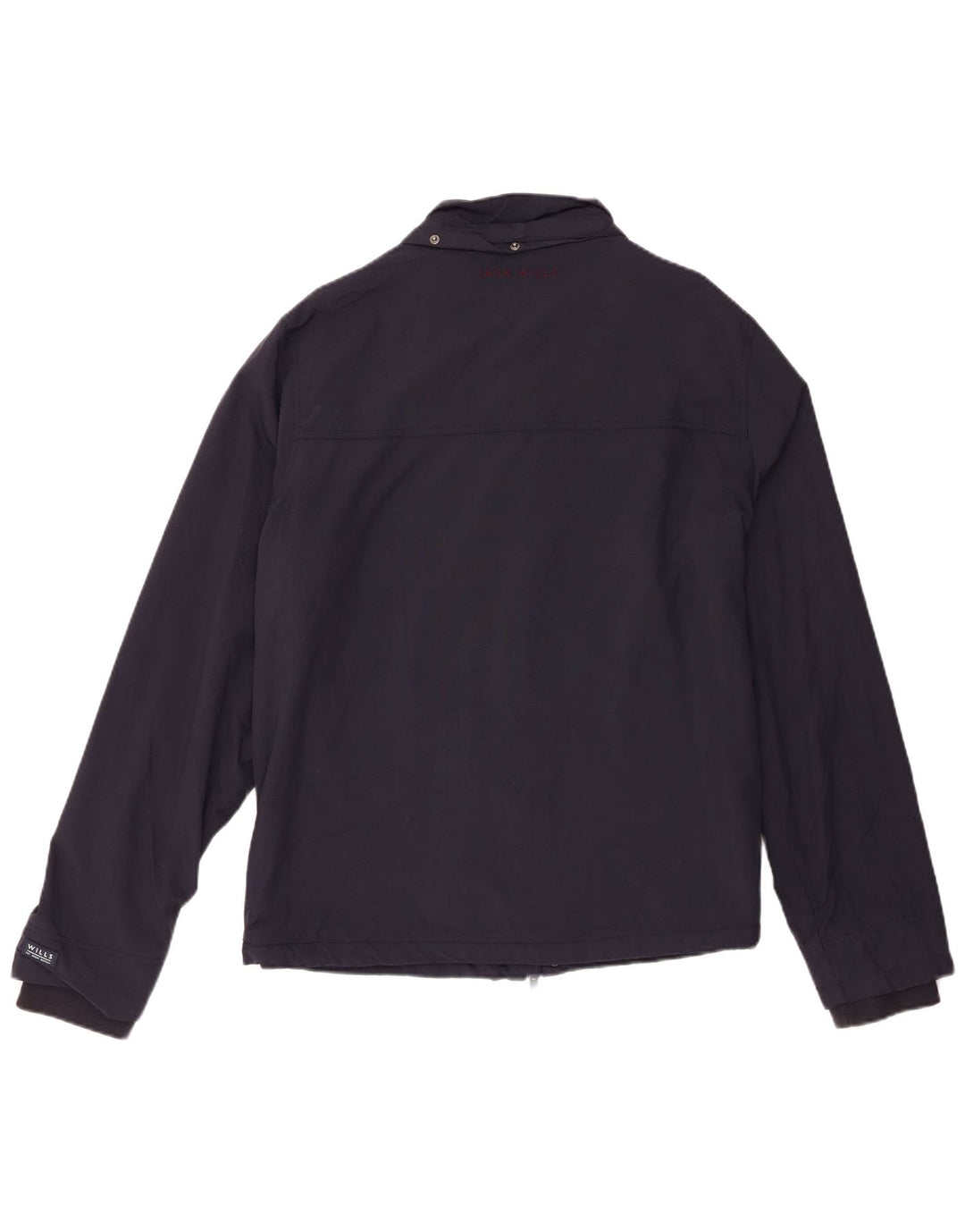 Jack Wills Mens Windbreaker Jacket UK 42 XL Navy Blue Nylon