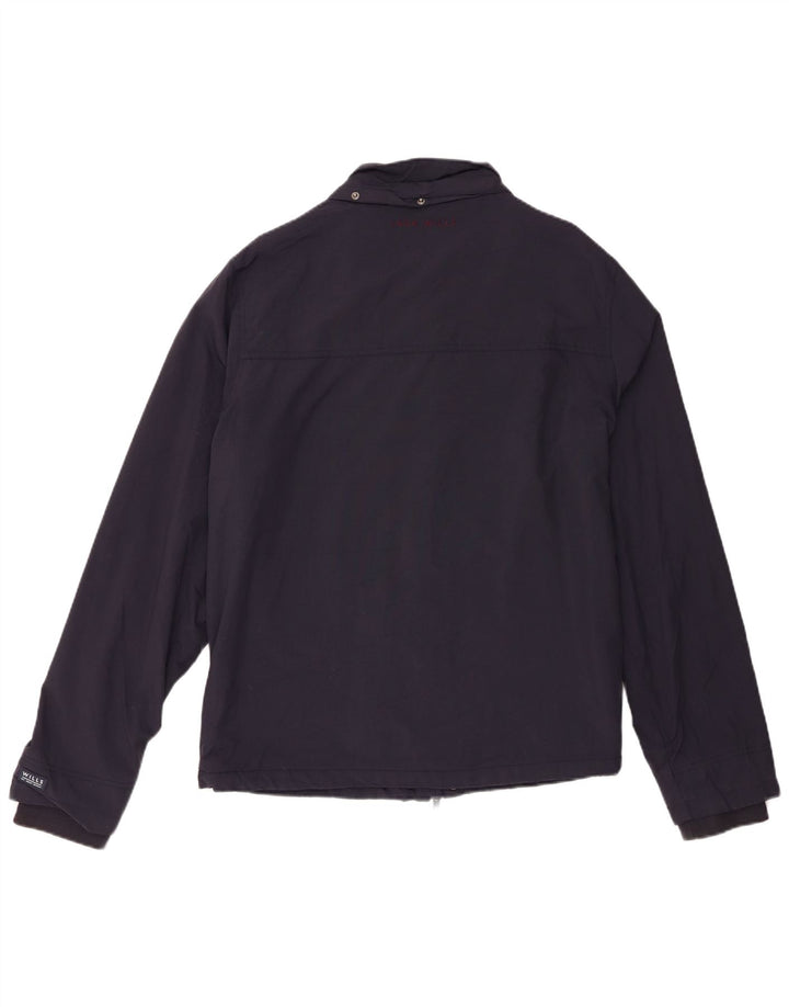 Jack Wills Mens Windbreaker Jacket UK 42 XL Navy Blue Nylon