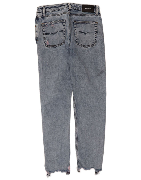 Diesel Damen Slim Jeans W28 L28 Blaue Baumwolle