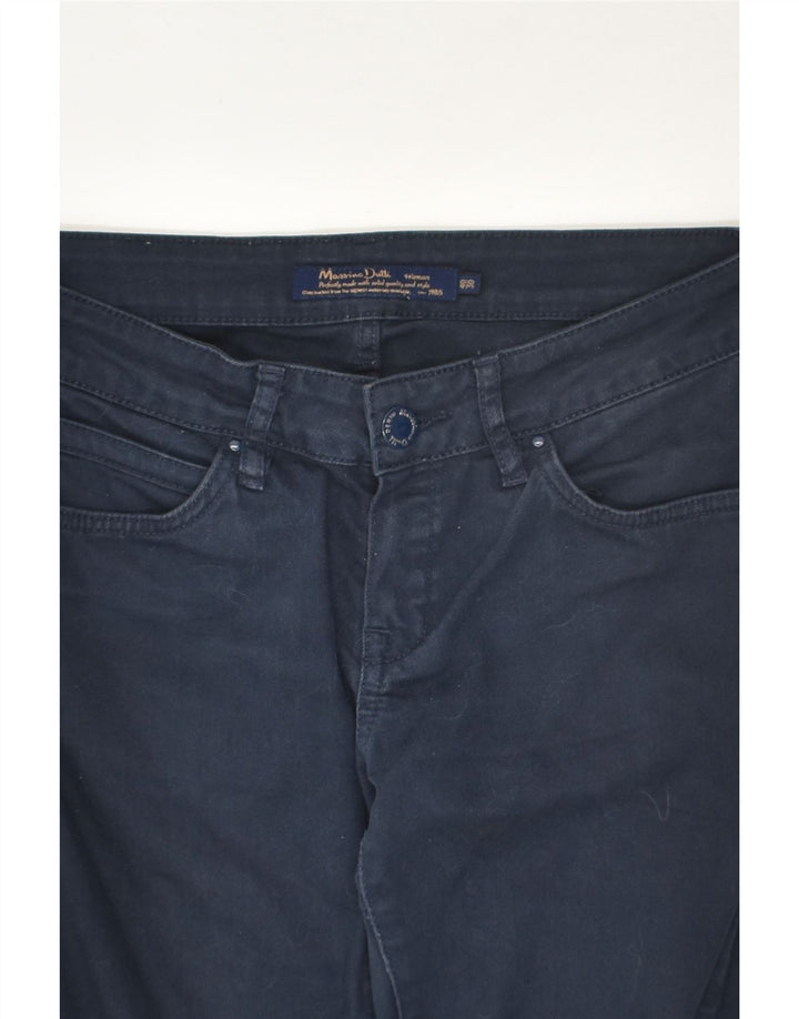 MASSIMO DUTTI Womens Slim Jeans W30 L32  Navy Blue Cotton | Vintage Massimo Dutti | Thrift | Second-Hand Massimo Dutti | Used Clothing | Messina Hembry 