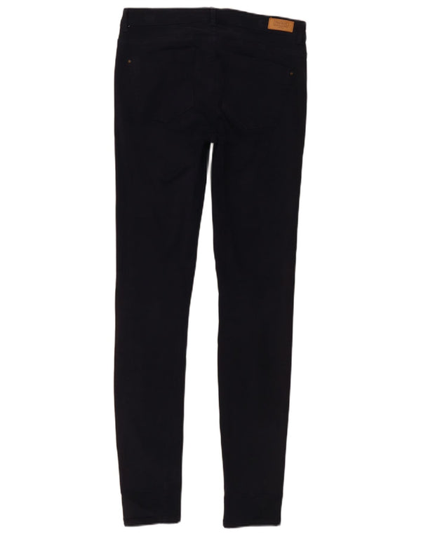 Pantalon décontracté Trafaluc Skinny Zara pour femme EU 38 Small W28 L30 Bleu marine