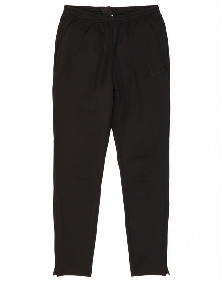 Nike Mens Tracksuit Trousers Medium Black Polyester