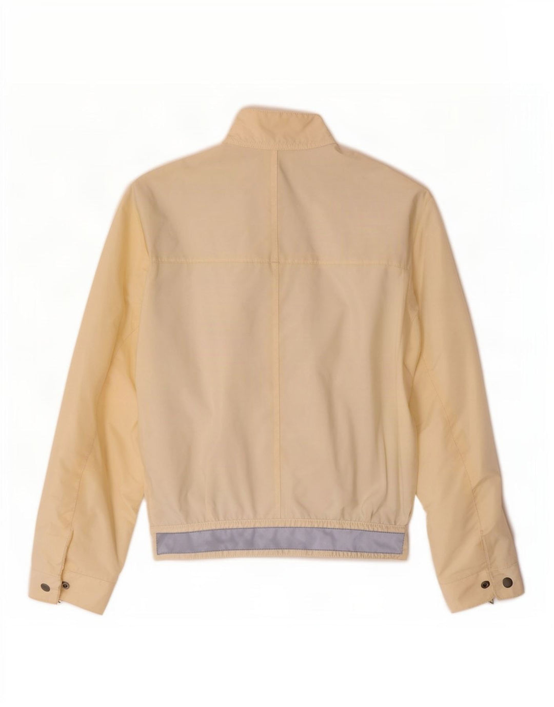 Belstaff Chaqueta Racer para mujer UK 12 Medium Off White Nylon