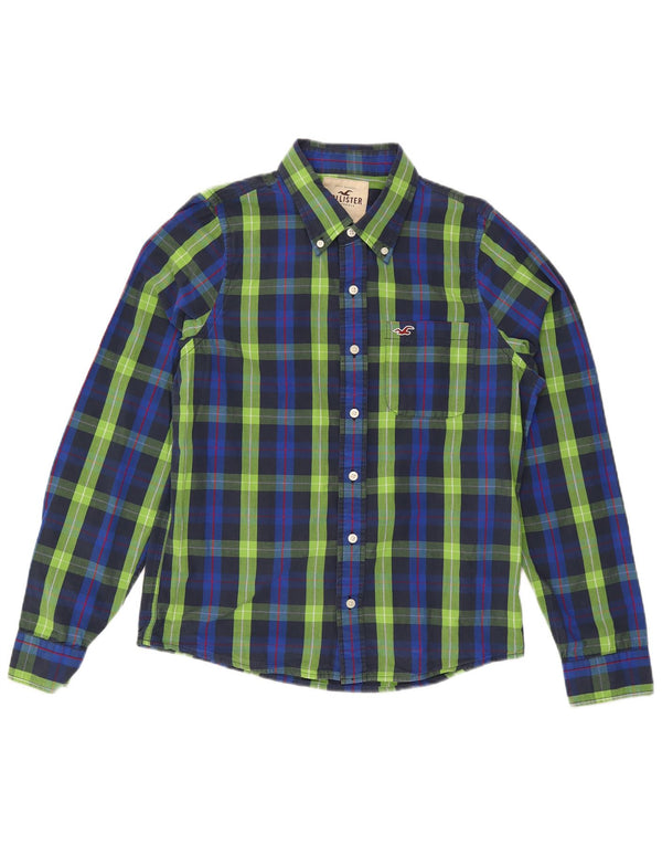Hollister Chemise Homme XL Bleu Carreaux