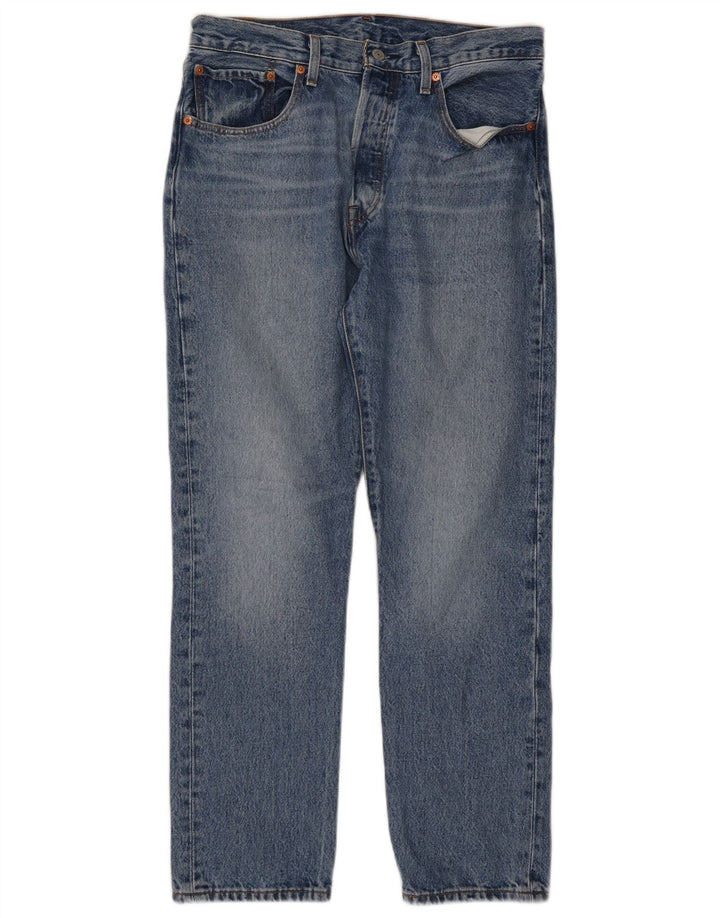 Levi's Mens 501 Straight Jeans W30 L28 Blue Cotton
