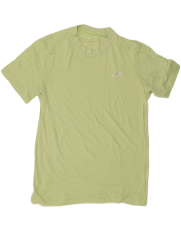NIKE Mens T-Shirt Top Medium Green