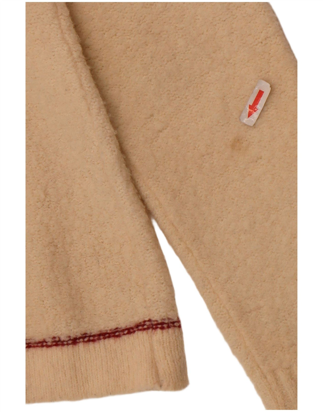 Murphy & Nye Womens Cardigan Sweater UK 14 Medium Off White Colourblock