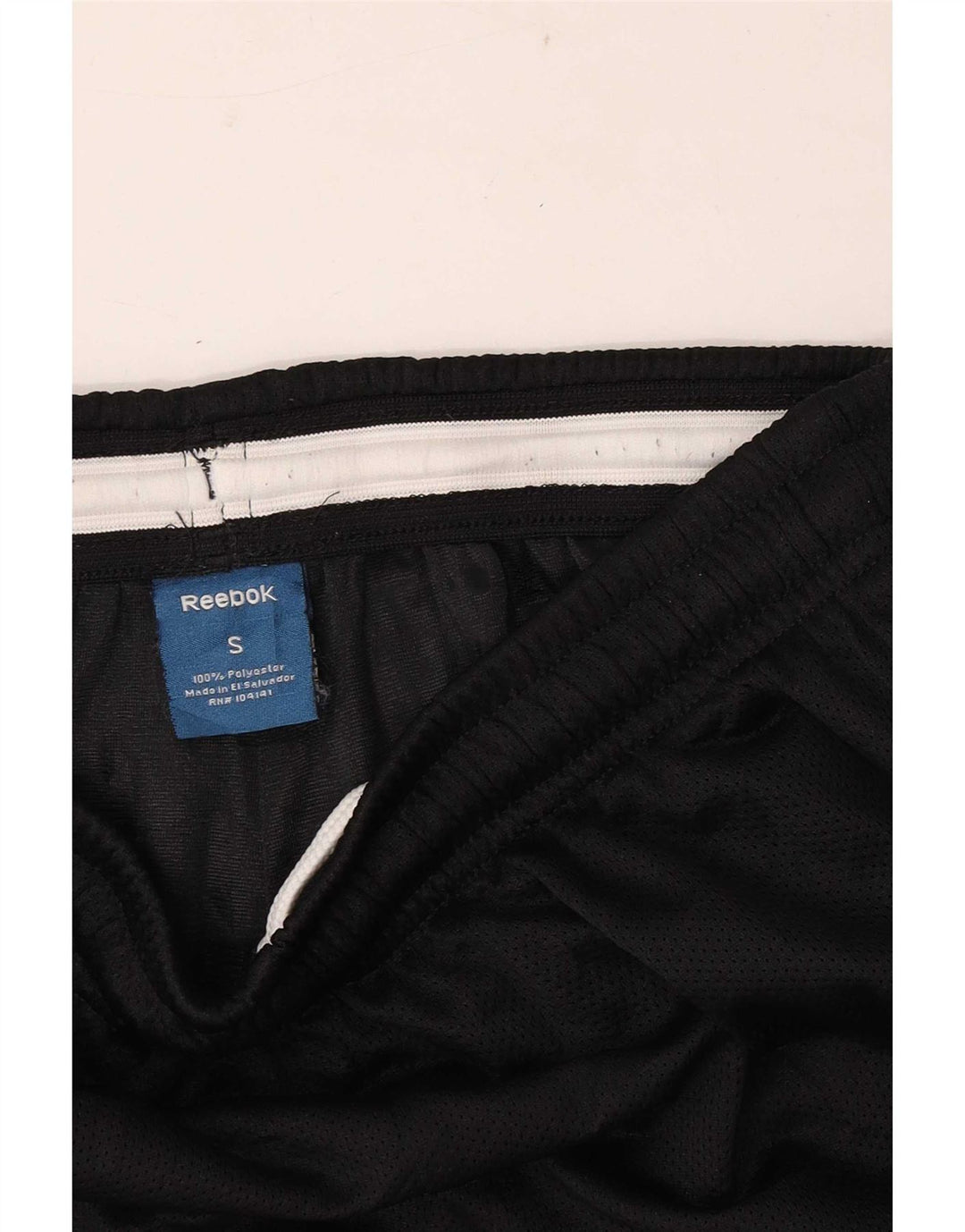 Reebok Mens Sport Shorts Small Black Polyester