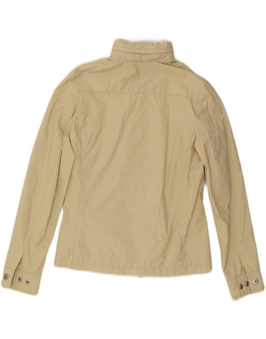 SERGIO TACCHINI Womens Hooded Rain Jacket IT 42 Medium Green Nylon Vintage Sergio Tacchini and Second-Hand Sergio Tacchini from Messina Hembry 
