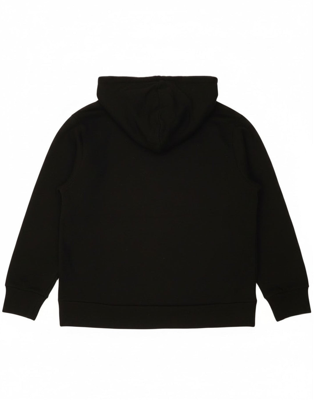 Eddie Bauer Womens Loose Fit Hoodie Jumper UK 14 Medium Black Polyester