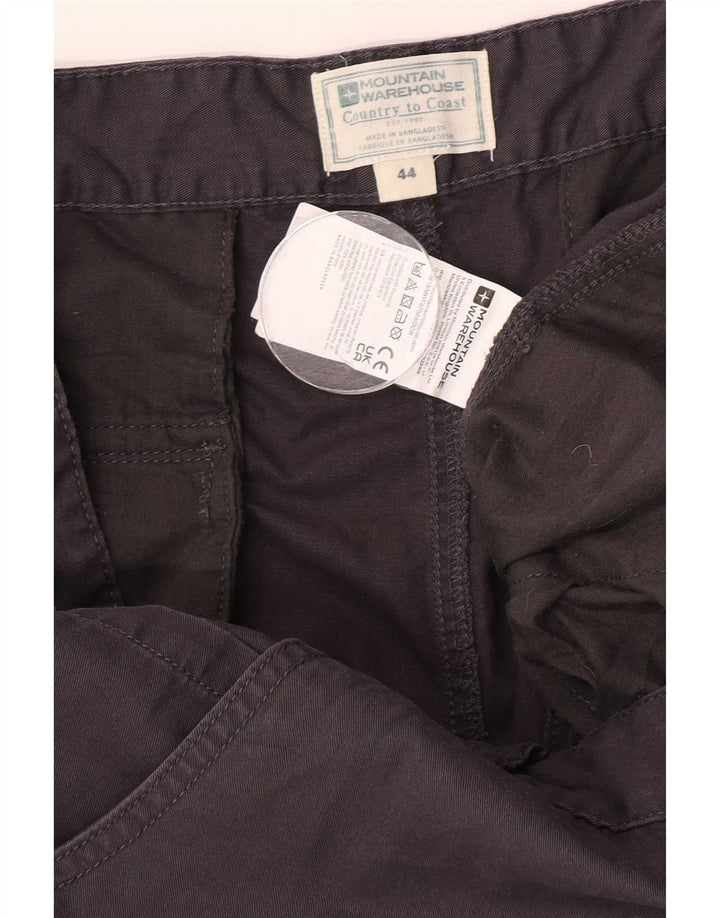 Мужские шорты карго Mountain Warehouse W44 2XL, серые, хлопковые