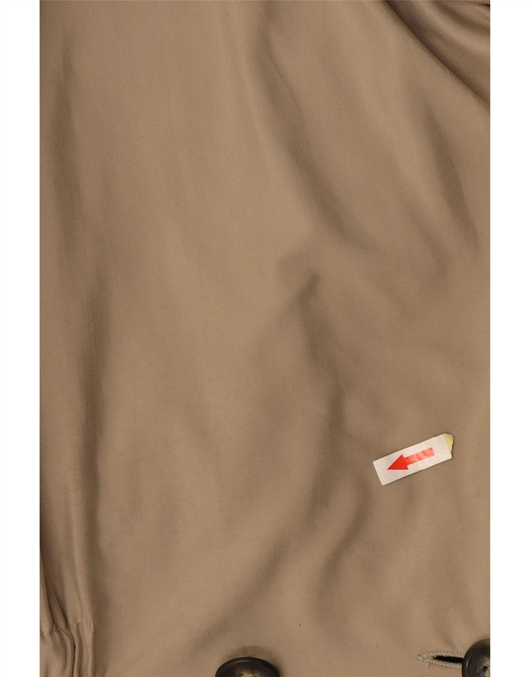 Vintage Womens Overcoat UK 16 Large Beige