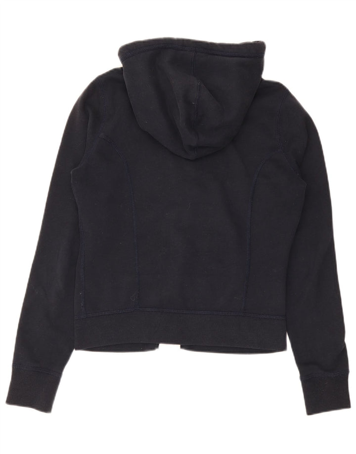 Abercrombie & Fitch Womens Tracksuit Top Jacket UK 14 Medium Navy Blue