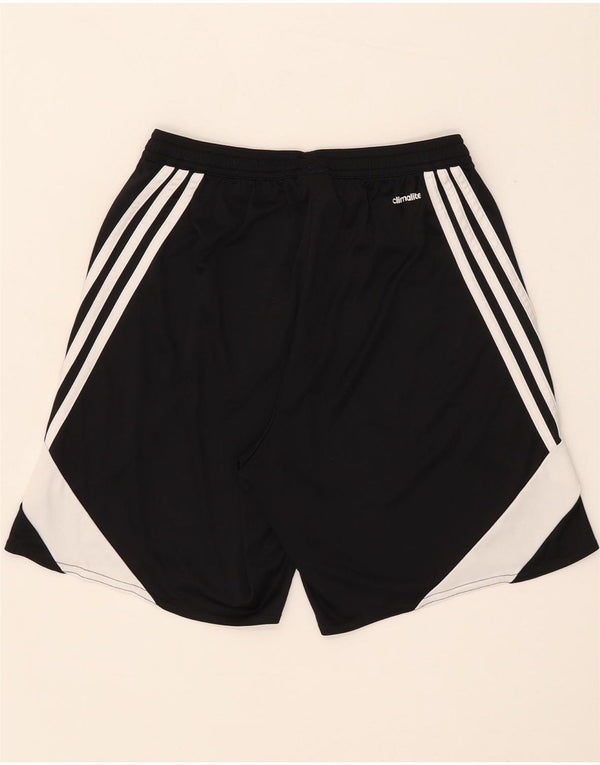 Adidas Herre Climalite Sportshorts Small Black Colourblock Polyester
