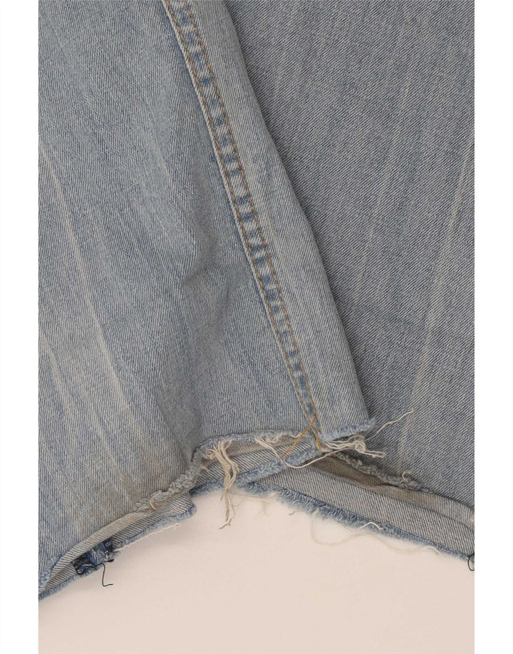 Damskie jeansy Levi's 513 Straight W36 L30 Niebieskie