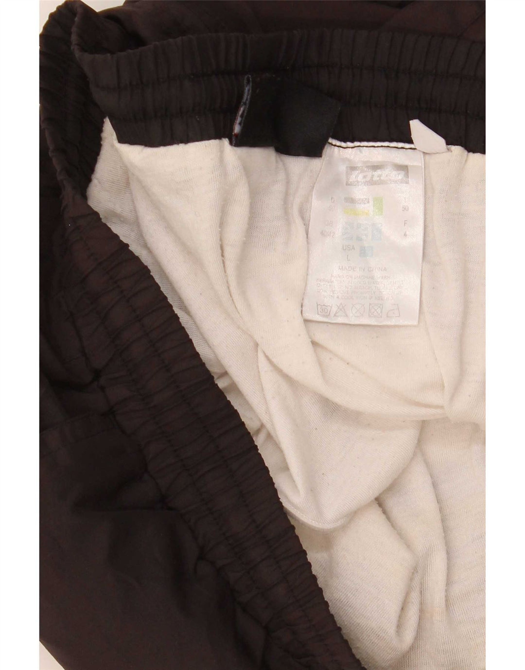 Lotto Mens Sport Shorts UK 40/42 Large  Black Polyester