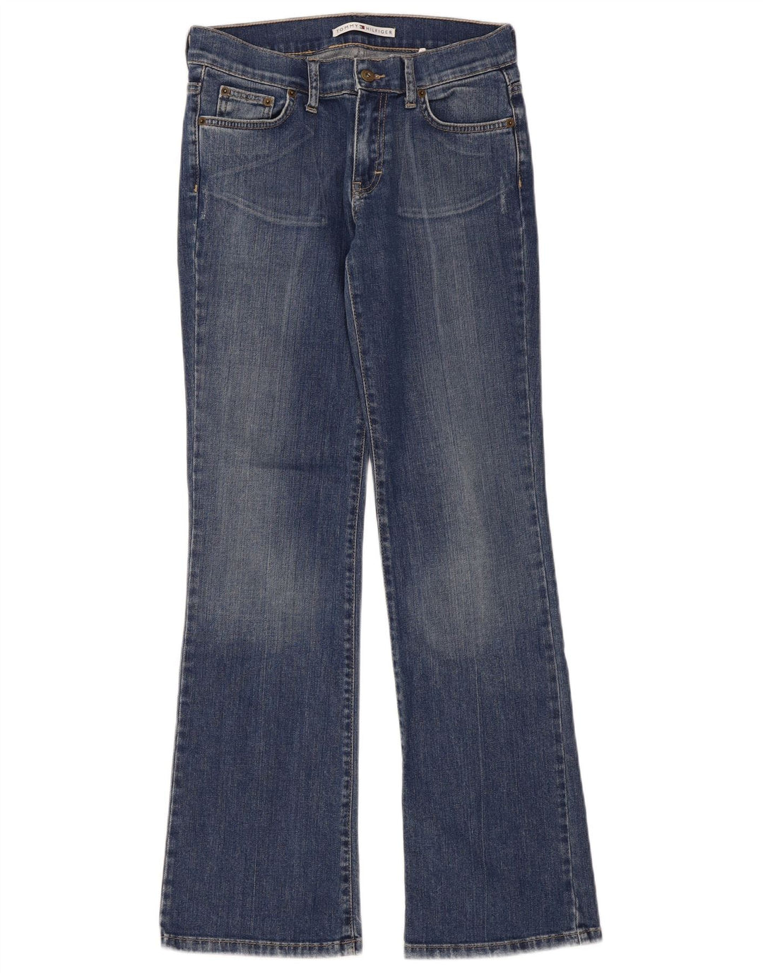Tommy Hilfiger Damen Bootcut Jeans US 6 Medium W30 L33 Blaue Baumwolle