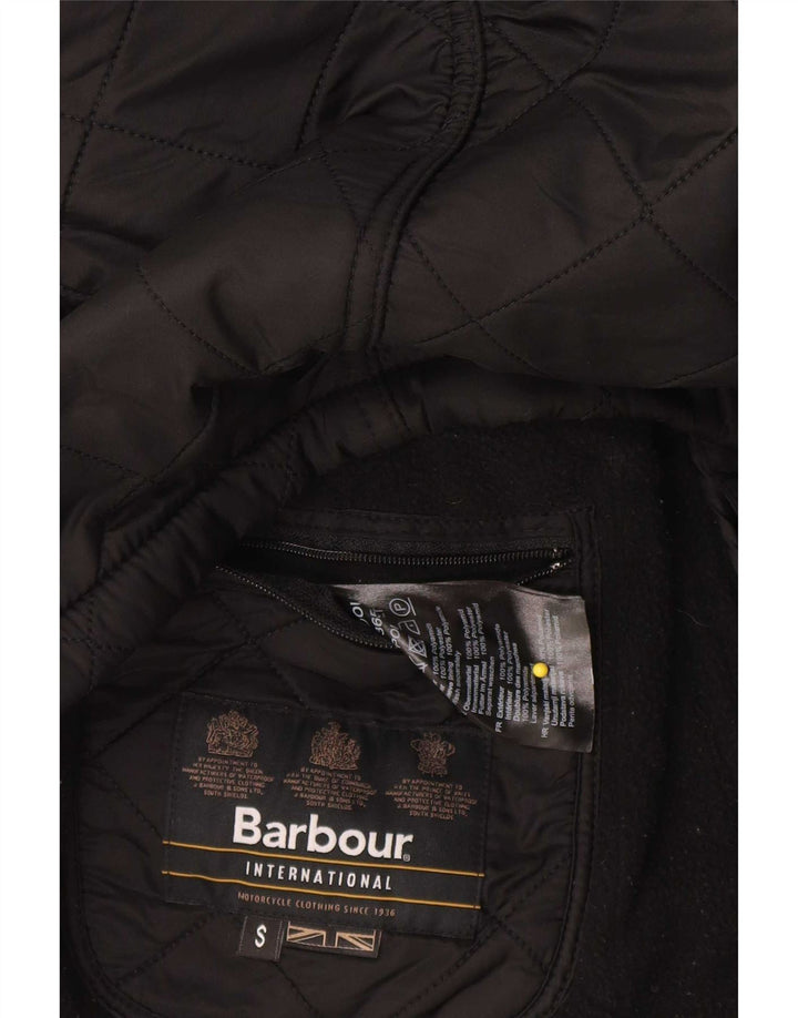 Ανδρικό καπιτονέ μπουφάν Barbour UK 36 Small Black Polyester
