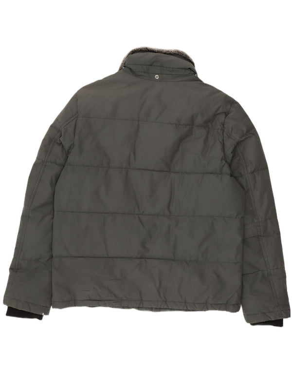 Tommy Hilfiger Chaqueta acolchada para hombre UK 42 XL Poliamida verde