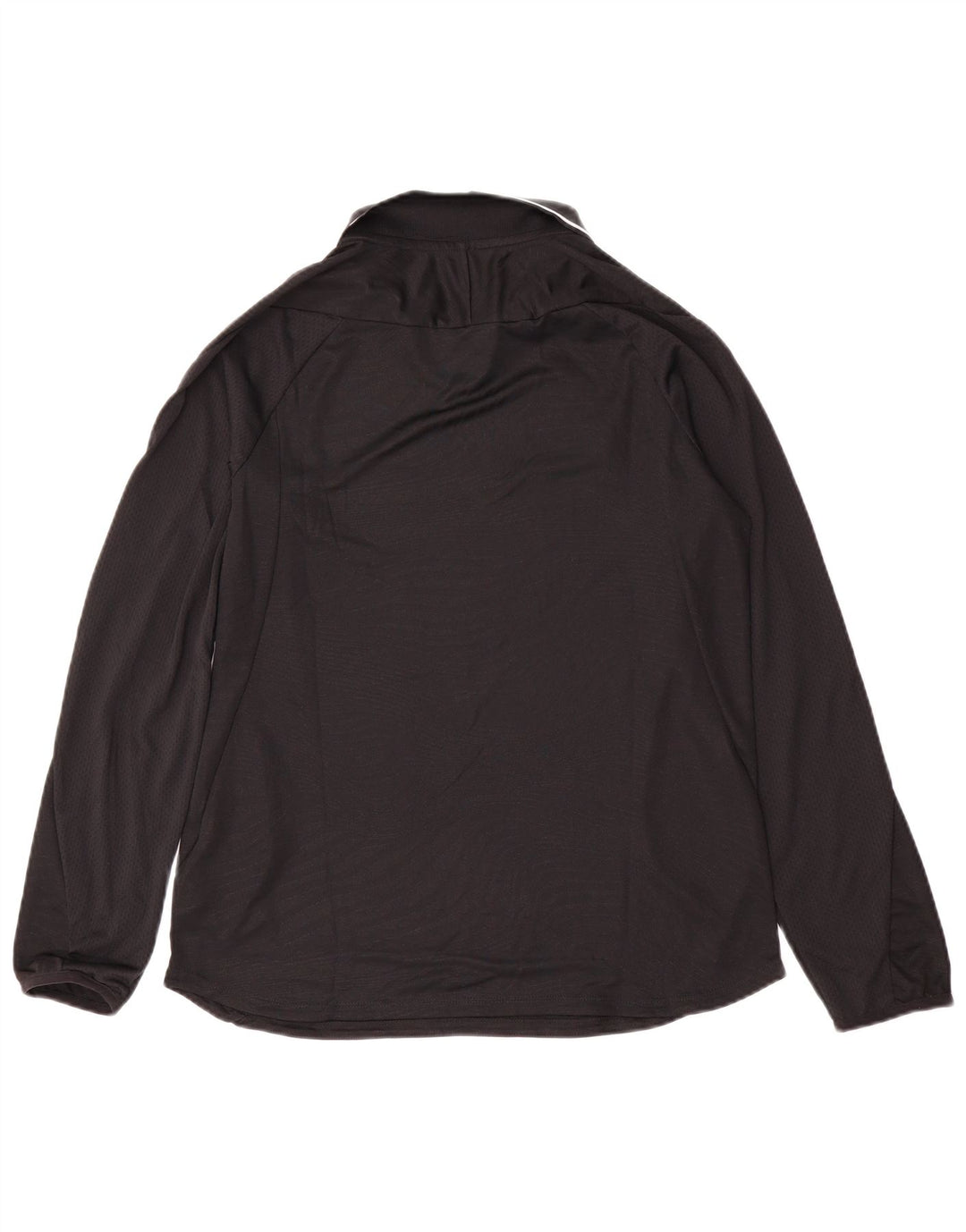 Męska koszulka Nike Dri Fit z długim rękawem, mała, czarna, poliestrowa