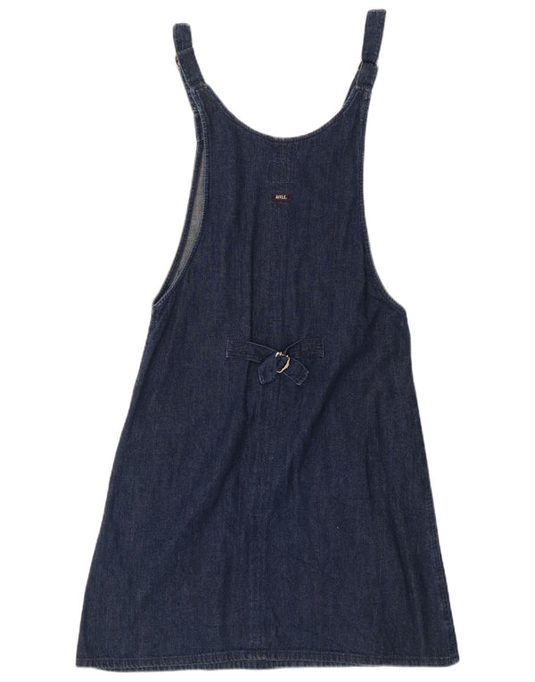 Abito in denim senza maniche da donna Rifle UK 12 Cotone medio blu navy